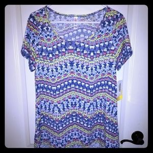 LulaRoe Disney Mickey Mouse Classic Tee Medium